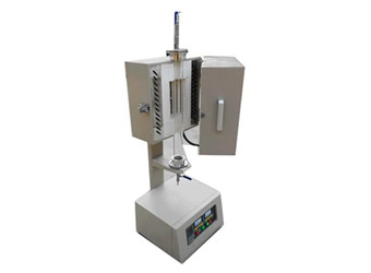 Vertical Lab Tube Furnace 304 Stainless Steel Sealing Flange Programmable