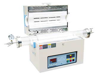 University Quartz Tube Furnace , 1200 ℃ High Temperature Laboratory Furnace