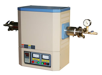 Vacuum Diffusion Graphite Tube Furnace , Programmable Rotating Tube Furnace