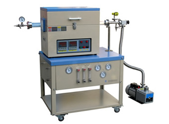 Vacuum Lab CVD Tube Furnace, Rotary CVD Testing Machine 7 Inch HD Touch Screen