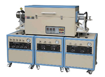 1200c Horizontal Lab CVD Vacuum Quartz Tube Furnace