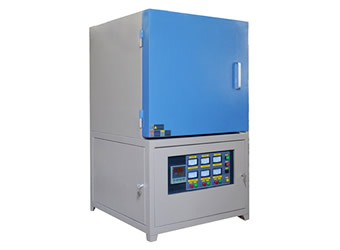 Electric Melting Lab Muffle Furnace 1200 C High Temperature With Cooling Fan