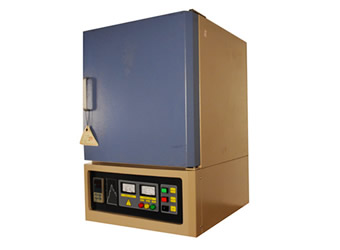 SiC Heating Element Electric Muffle Furnace , 1400 ℃ High Temperature Lab Oven